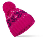 Knitted Winter Hats for Women Men Lover Couple Chirstmas Snow Beanie Retro  Baggy Pompom Thick Warm Cap