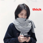 Echarpe Femme Chaude - Couleur Unie