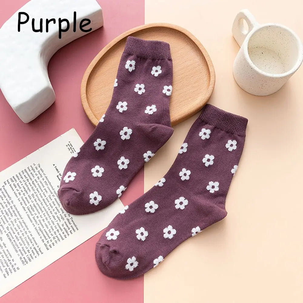 1 Pair Unisex Christmas Socks Santa Claus For Man Woman Lady Thickness Cotton Knit Xmas Funny Socks Elk Santa Stockings