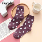 1 Pair Unisex Christmas Socks Santa Claus For Man Woman Lady Thickness Cotton Knit Xmas Funny Socks Elk Santa Stockings