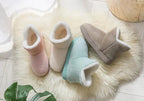 2025 Winter Warm Shoes Woman Men Indoor Slippers Soft Plus Couples Home Floor Snow Boots Anti-slip Female House Footwear