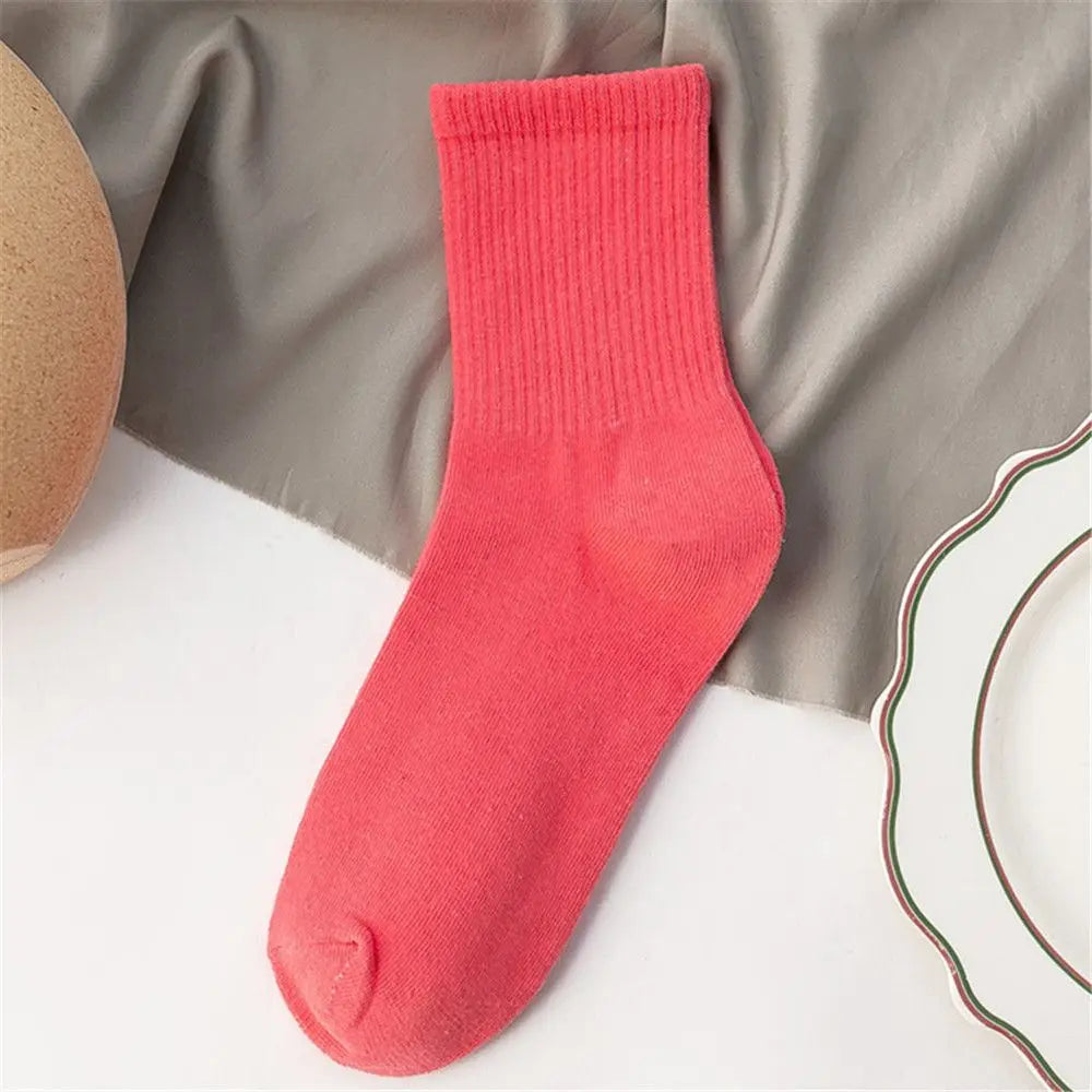 1 Pair Unisex Christmas Socks Santa Claus For Man Woman Lady Thickness Cotton Knit Xmas Funny Socks Elk Santa Stockings