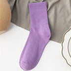 1 Pair Unisex Christmas Socks Santa Claus For Man Woman Lady Thickness Cotton Knit Xmas Funny Socks Elk Santa Stockings