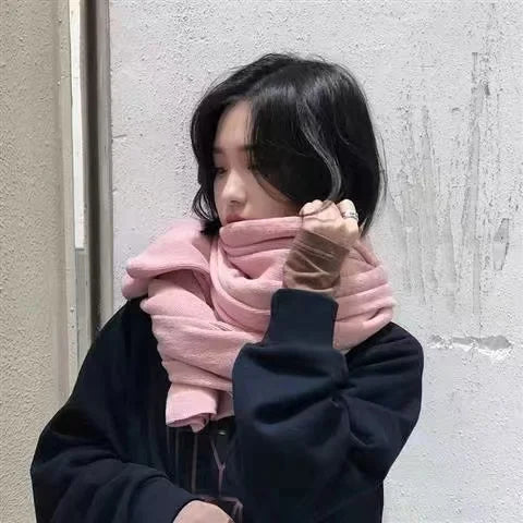 Echarpe Femme Chaude - Couleur Unie