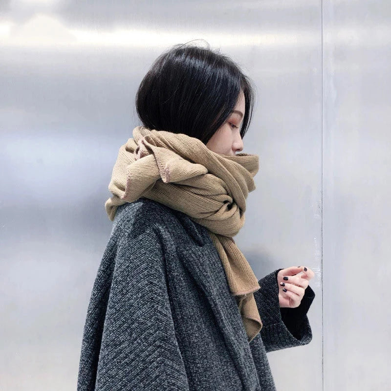 Echarpe Femme Chaude - Couleur Unie