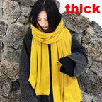Echarpe Femme Chaude - Couleur Unie