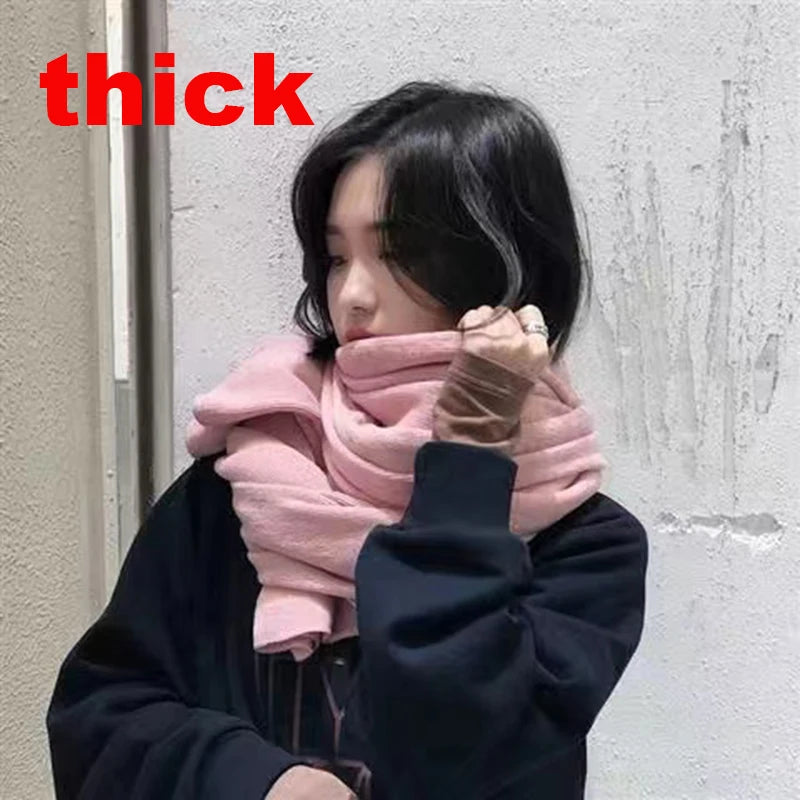 Echarpe Femme Chaude - Couleur Unie