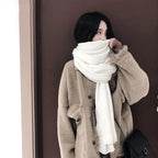 Echarpe Femme Chaude - Couleur Unie