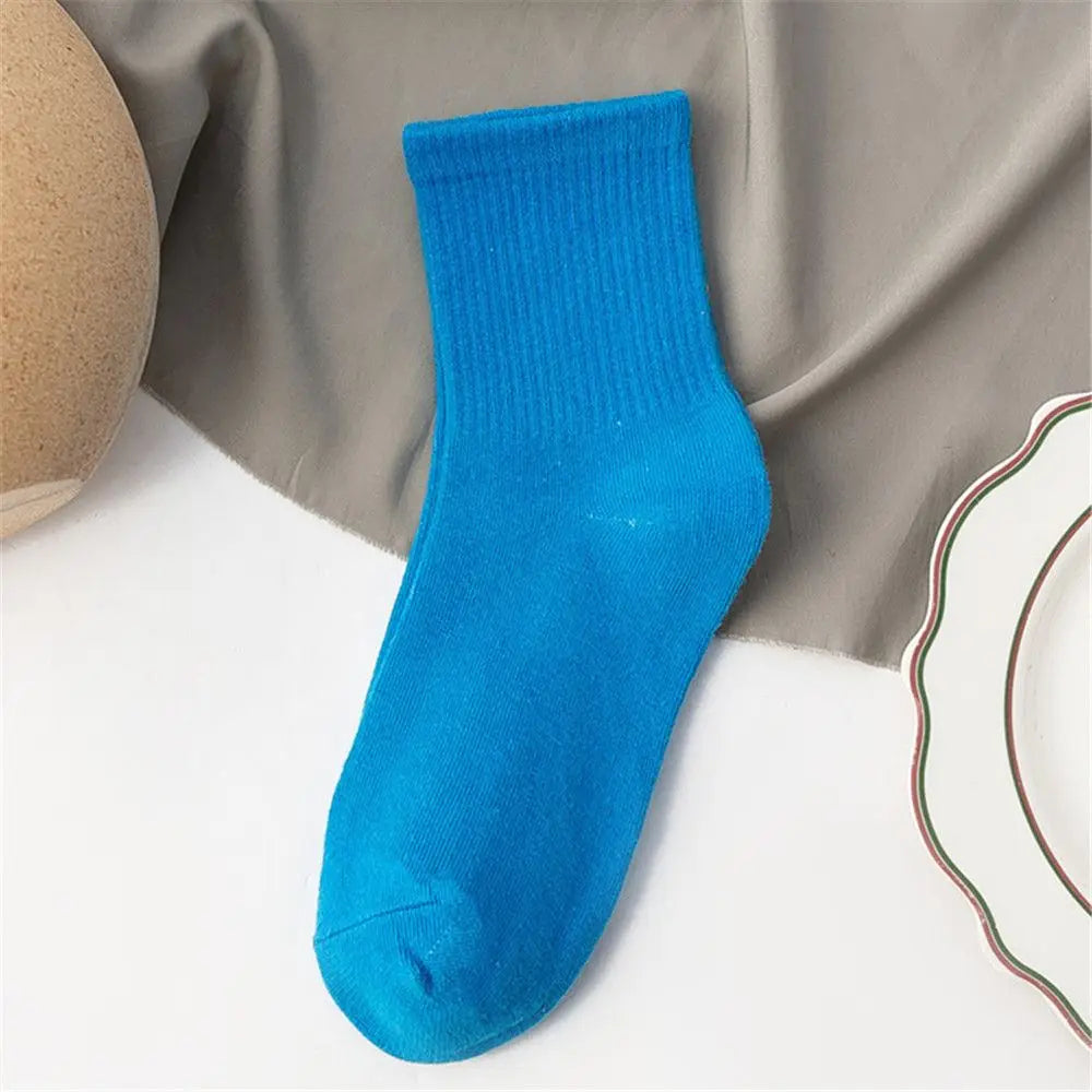 1 Pair Unisex Christmas Socks Santa Claus For Man Woman Lady Thickness Cotton Knit Xmas Funny Socks Elk Santa Stockings