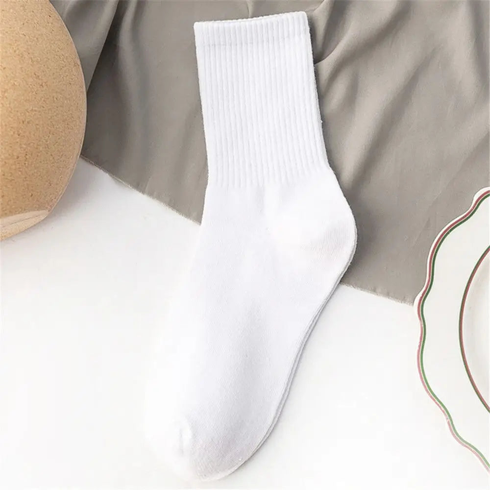 1 Pair Unisex Christmas Socks Santa Claus For Man Woman Lady Thickness Cotton Knit Xmas Funny Socks Elk Santa Stockings