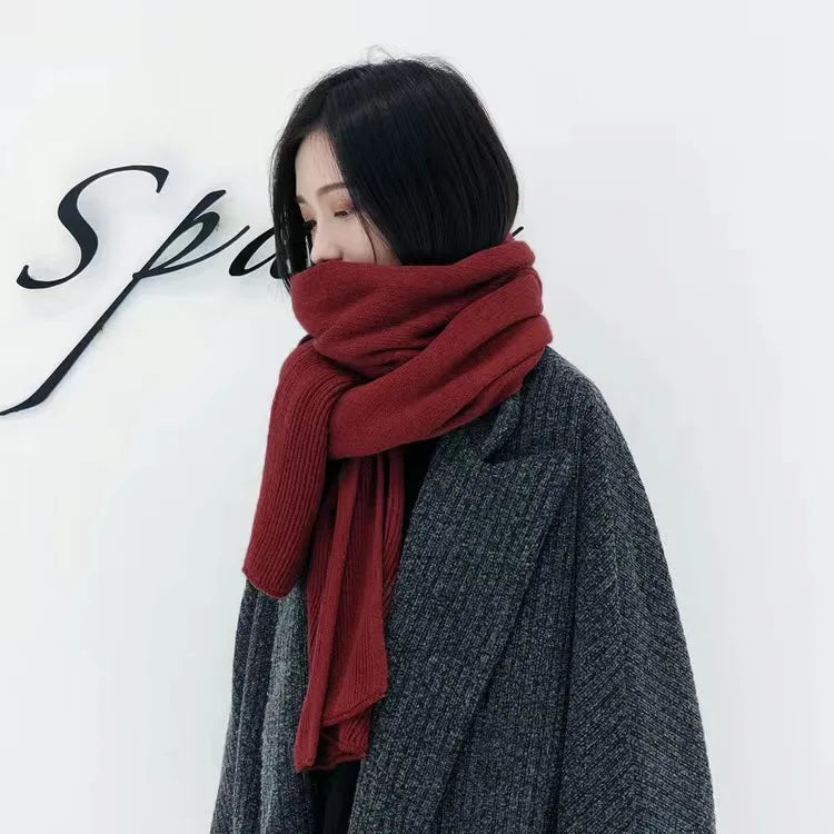 Echarpe Femme Chaude - Couleur Unie