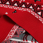 Pull Famille Rouge - Noël