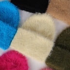 Candy Color Winter Hats Woman Cozy Knitted Beanie Women Keep Warm Soft Slouchy Baggy Cap Female Christmas Gift Fashion Casual