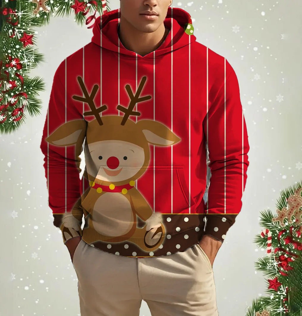 Sweat à Capuche Homme - Noël