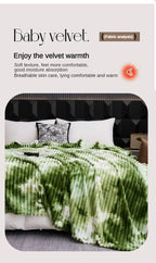 High Quality Blanket for Beds Tie Dyeing Warm Manta Single/Queen/King Flannel Fleece Thow Blanket Thick Warm Plaids Sofa Blanket