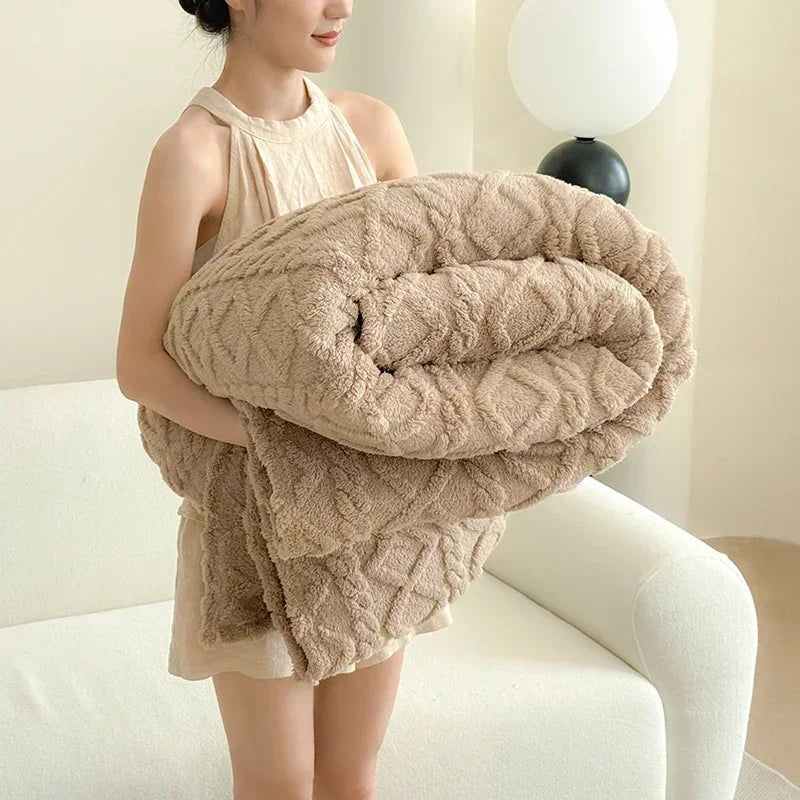 Plaid Uni - Carreaux