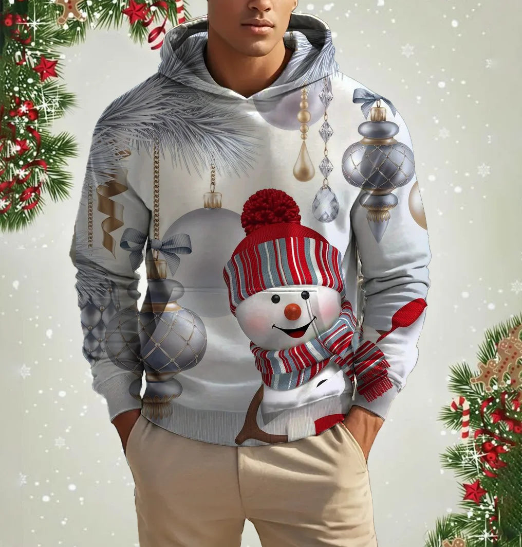 Sweat à Capuche Homme - Noël