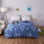 Fall Simple plaid Style Duvet Cover 220x240 Quilt Cover 1PCS Comforter Covers for double twin queen king bed size Plaid bedding