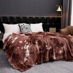 High Quality Blanket for Beds Tie Dyeing Warm Manta Single/Queen/King Flannel Fleece Thow Blanket Thick Warm Plaids Sofa Blanket