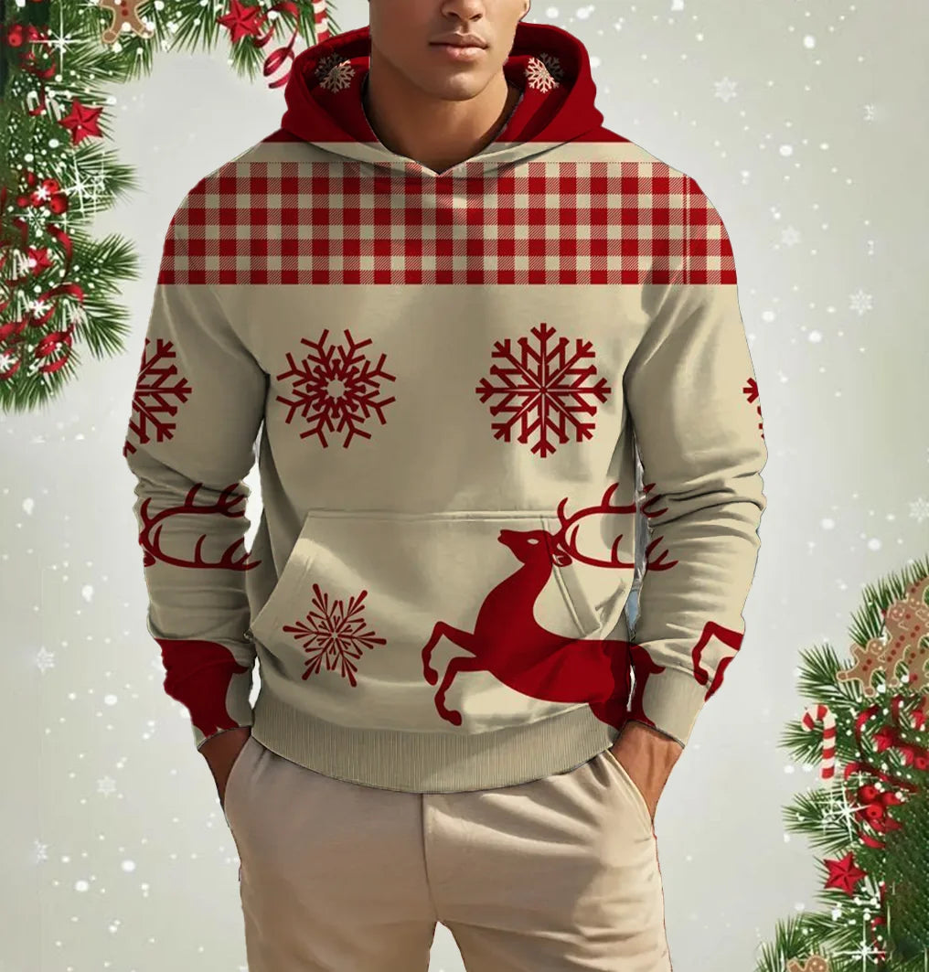 Sweat à Capuche Homme - Noël