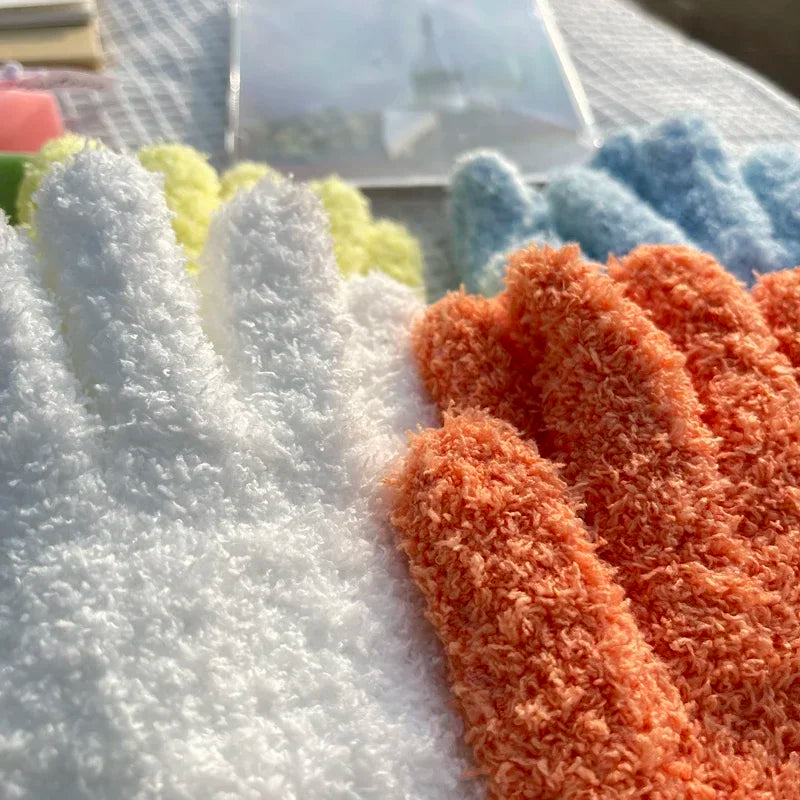 Gants D'hiver Chauds Doux - Velours