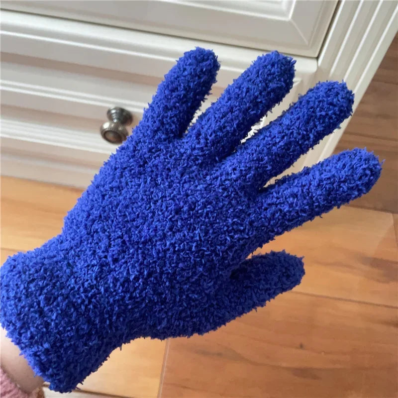 2024 New Women Winter Keep Warm Coral Velvet Solid High Elasticity Soft Knitted Gloves Cute Lovely Multicolor Windproof Mittens
