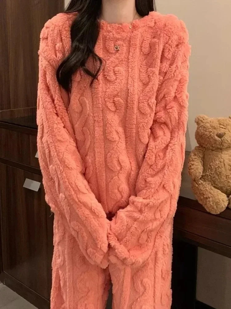 Pyjama 2 Pièces Femme - Strié