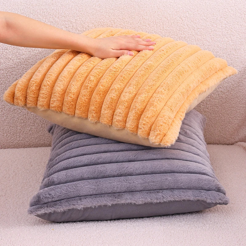 Housse de Coussin - Fluffy Rayé