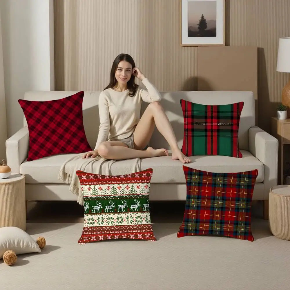 Housse de Coussin - Noël