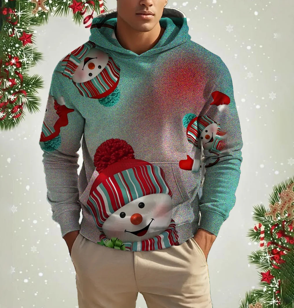 Sweat à Capuche Homme - Noël