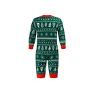Christmas 2025 Family Matching Outfits Allover Print Mom Dad Kids 2 Pieces Pajamas Set Sleepwear Baby Romper Xmas Look Pyjamas