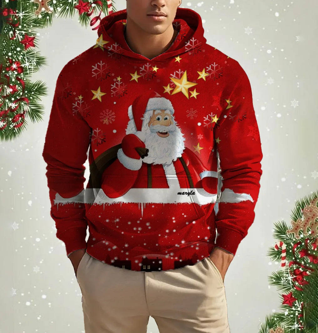 Sweat à Capuche Homme - Noël