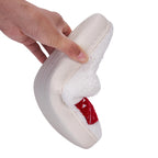 Winter Lovely Women Slippers Christmas Santa Claus Elk Plush Slippers Girls Fashion Indoor Slides Couples Soft Flat House Shoes