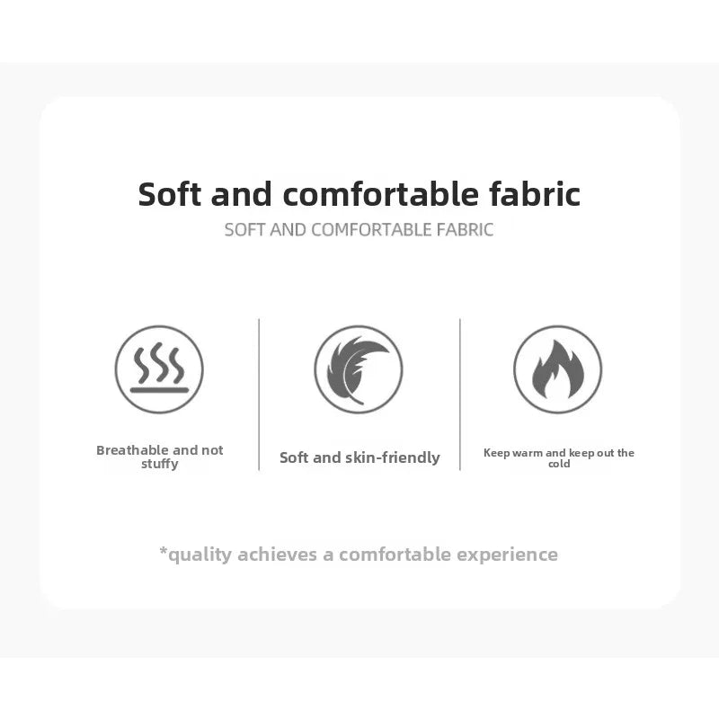 Christmas Double-layer Touch Screen Gloves Thickened Knitted Gloves Outdoor Winter Cold Resistant and Warm Gloves