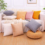 Housse de Coussin - Fluffy Rayé