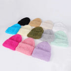 Candy Color Winter Hats Woman Cozy Knitted Beanie Women Keep Warm Soft Slouchy Baggy Cap Female Christmas Gift Fashion Casual