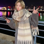 Echarpe - Hiver Rayé