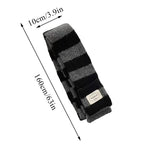 Red Stripe Soft Wool Knitted Scarf Women Winter Korean Thick Warm Scarf Fashion Y2K Harajuku Scarf Shawl Christmas New Year Gift