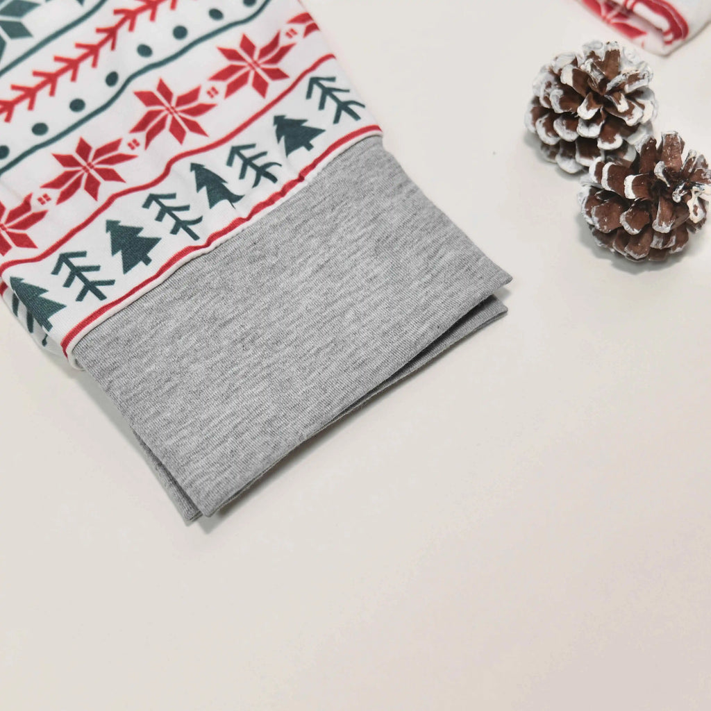 Christmas Family Pajamas Set Mom Daughter Dad Son Matching Outfits Cute All Over Print Homewear Boys Girls Pjs Xmas Look Pyjamas