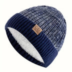 Women Brimless Cap Women Men Warm Lined Knit Ski Beanie Knitted Hats Are Suitable For Warm Daily Wear In Autumn Winter