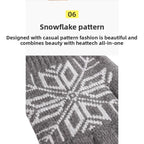 Christmas Double-layer Touch Screen Gloves Thickened Knitted Gloves Outdoor Winter Cold Resistant and Warm Gloves
