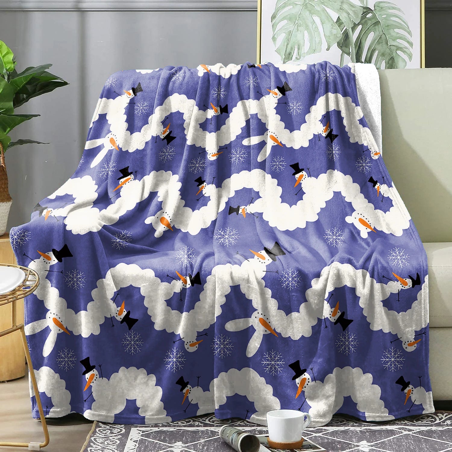 Plaid Noël - Polaire