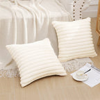Housse de Coussin - Fluffy Rayé