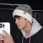 Women Brimless Cap Women Men Warm Lined Knit Ski Beanie Knitted Hats Are Suitable For Warm Daily Wear In Autumn Winter