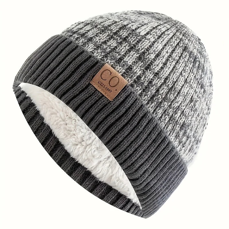 Women Brimless Cap Women Men Warm Lined Knit Ski Beanie Knitted Hats Are Suitable For Warm Daily Wear In Autumn Winter