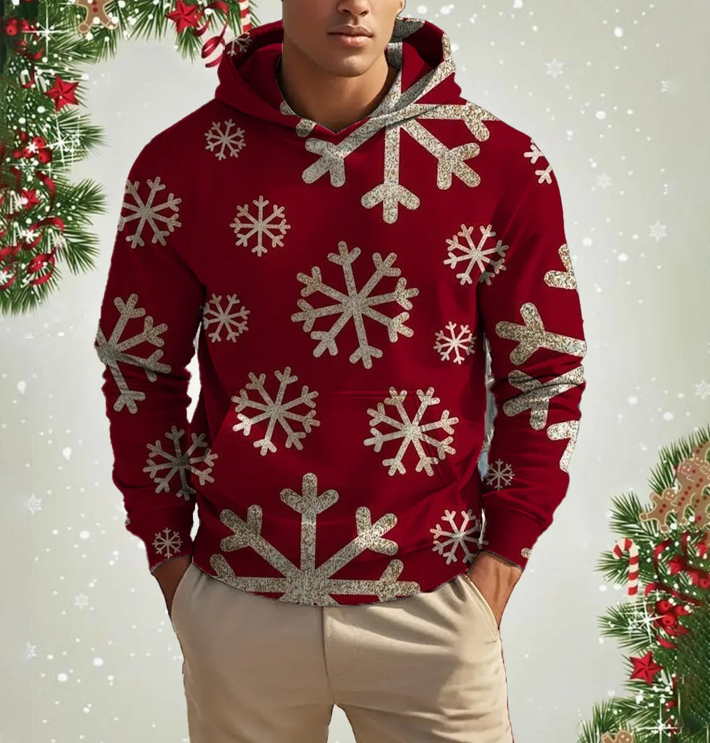 Sweat à Capuche Homme - Noël
