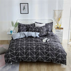 Fall Simple plaid Style Duvet Cover 220x240 Quilt Cover 1PCS Comforter Covers for double twin queen king bed size Plaid bedding