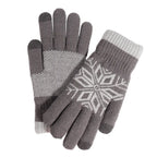 Christmas Double-layer Touch Screen Gloves Thickened Knitted Gloves Outdoor Winter Cold Resistant and Warm Gloves