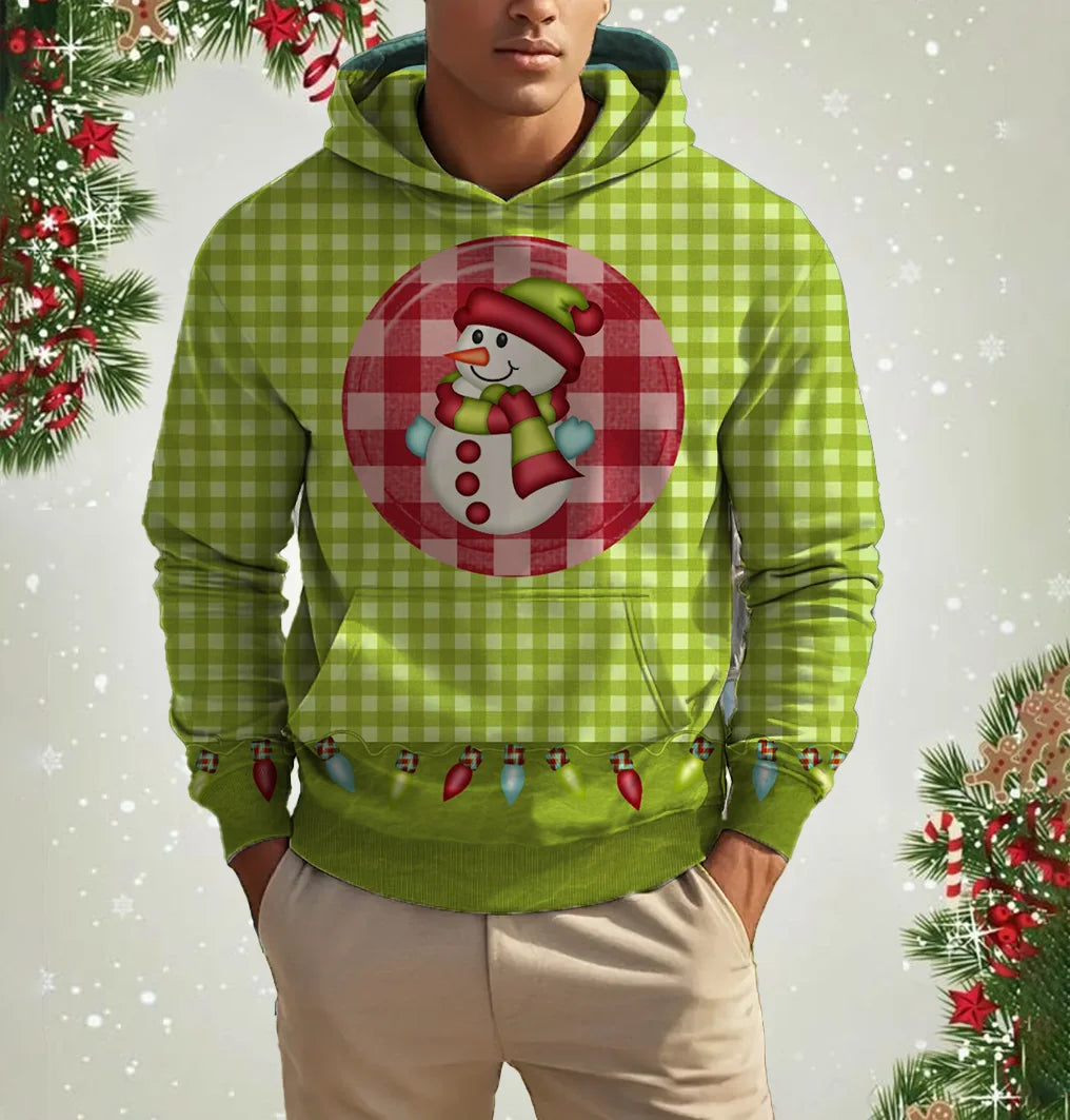 Sweat à Capuche Homme - Noël