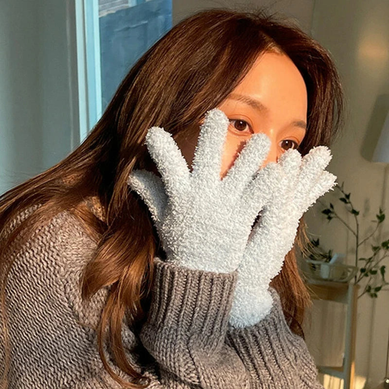 Gants D'hiver Chauds Doux - Velours
